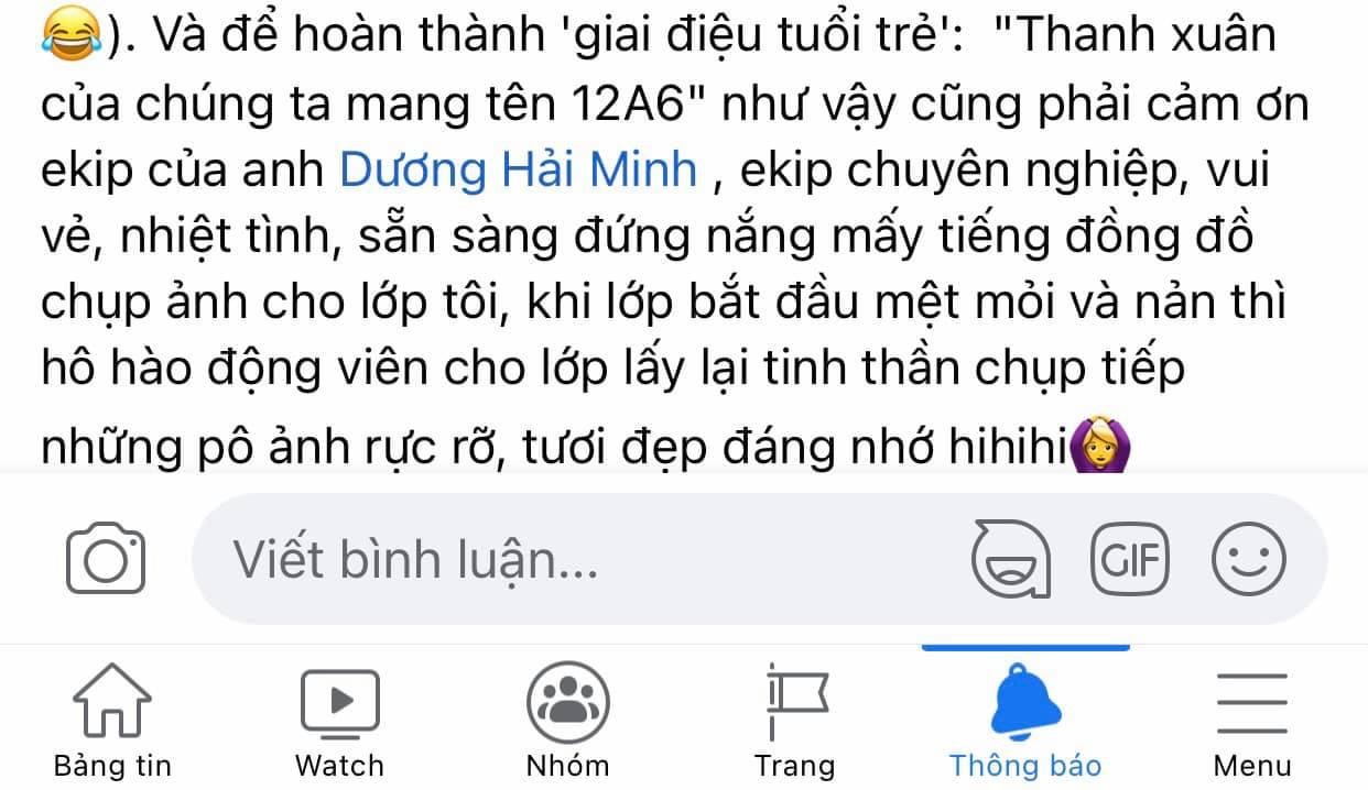 Tập thể lớp 12A6
