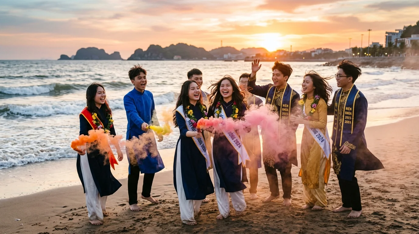 Chụp Ảnh Kỷ Yếu Tại Phường Lập Lễ (Thành phố Thủy Nguyên) Hải Phòng — Xoăn Media TOP 1